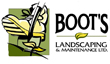Boot's Landscaping & Maintenance LTD. Logo